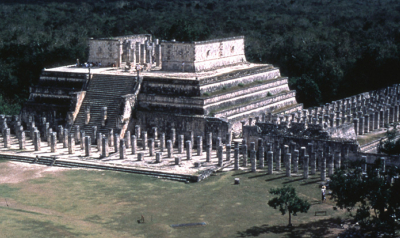 Η Chichen-Itza από την Γη